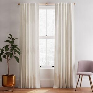 West Elm Bomu Curtains - set of 2 - 48"Wx96"L